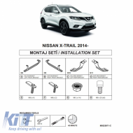 Side Step Brackets (Dma) suitable for Nissan X-Trail 2014-2021 SUV T32