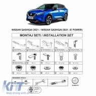 Side Step Brackets (Dma) suitable for Nissan Qashqai 2021- SUV J12