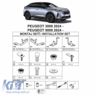 Side Step Brackets (Dma) suitable for Peugeot 3008 2024- SUV P64 / Peugeot 5008 2024- SUV P67