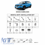 Side Step Brackets (Dma) suitable for Skoda Kamiq 2020- SUV I