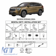 Side Step Brackets (Dma) suitable for Skoda Kodiaq 2024- Suv Ii