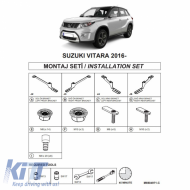 Side Step Brackets (Dma) suitable for Suzuki Vitara 2015- SUV Ly