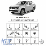 Side Step Brackets (Dma) suitable for Volkswagen Amarok 2010-2022 Pk 2H