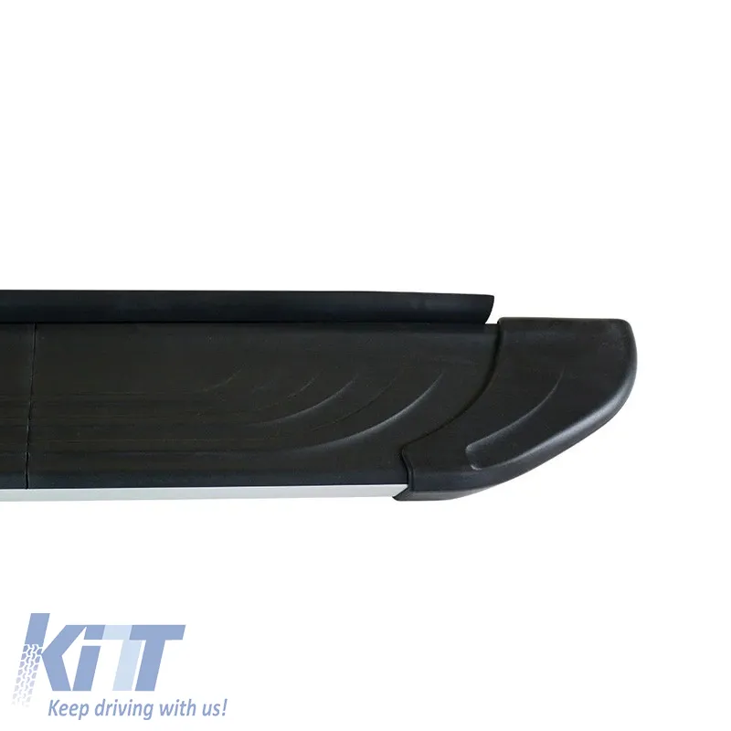 Side Steps APA (Silver-173cm) 2 Pieces Aluminium Without Brackets