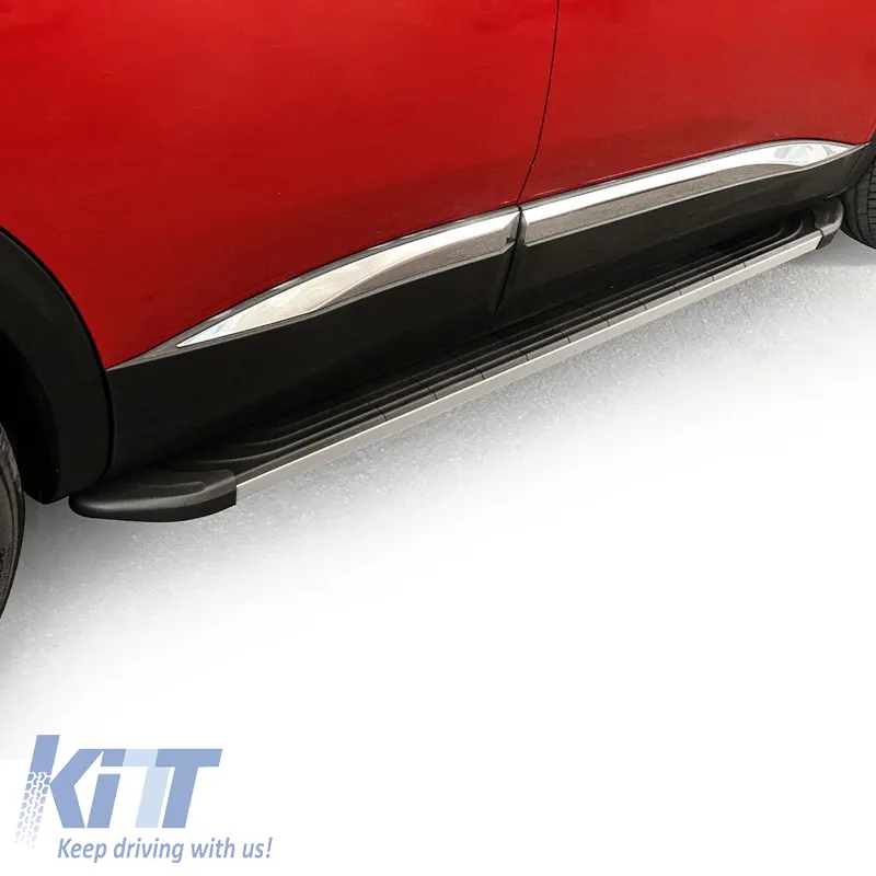 Side Steps APA (Silver-183cm) 2 Pieces Aluminium Without Brackets