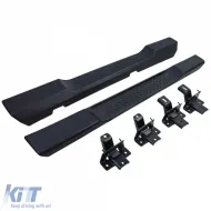 Side Steps Rocker Guards stile OE adatti per Jeep Wrangler JK 07-18 2 porte-image-6208796