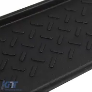 Side Steps Rocker Guards stile OE adatti per Jeep Wrangler JK 07-18 2 porte-image-6208799
