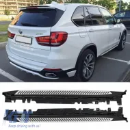 Side Steps Running Boards suitable for BMW X5 F15 2013-2018 OEM Look 2 pcs-image-6308904