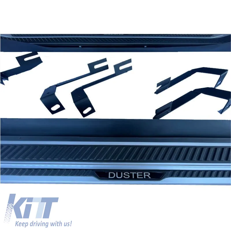 Side Steps Running Boards suitable for Dacia Duster 18+ DST-1SS2 2 Pcs