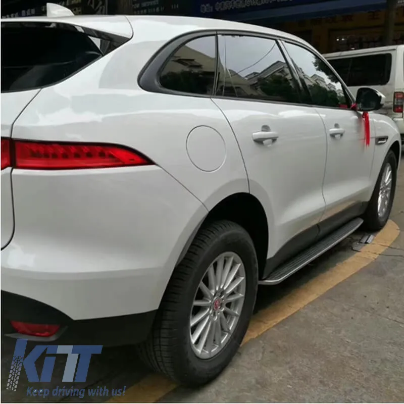 Side Steps Running Boards suitable for Jaguar F-Pace (X761) 16-24 Aluminium 2 pcs