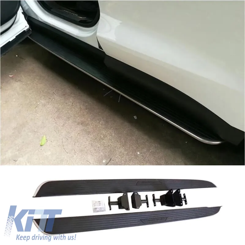 Side Steps Running Boards suitable for Jaguar F-Pace (X761) 16-24 Aluminium 2 pcs