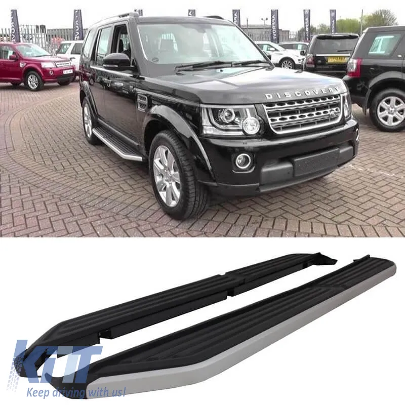 Side Steps Running Boards suitable for Land Rover Discovery 3 & 4 (LR3&LR4) 2004-2016 2 pcs