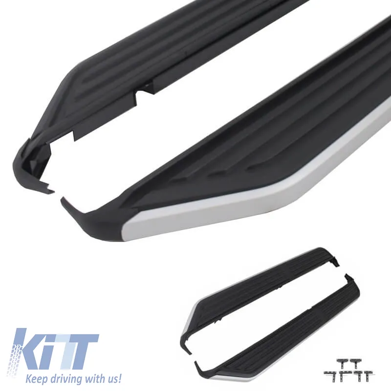 Side Steps Running Boards suitable for Land Rover Discovery 3 & 4 (LR3&LR4) 2004-2016 2 pcs