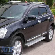Side Steps Running Boards suitable for Nissan Qashqai J10 07-14 2 pcs-image-6298304