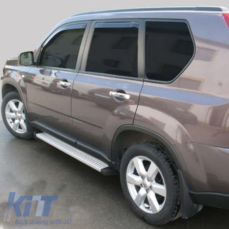 Side Steps Running Boards suitable for Nissan X-Trail T31 07-13 2 pcs
