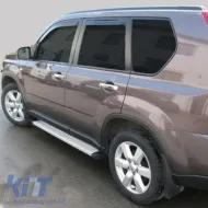 Side Steps Running Boards suitable for Nissan X-Trail T31 07-13 2 pcs-image-6298315