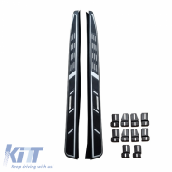Side Steps Running Boards suitable for Peugeot 2008 2020+ 2 pcs