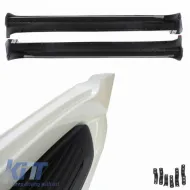 Side Steps Running Boards suitable for Toyota Land Cruiser Prado FJ200 2015+ Facelift OEM Look White 2 pcs-image-6311468