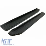 Side Steps Running Boards suitable for Toyota Land Cruiser Prado FJ150 2010+ Black 2 pcs-image-6312336
