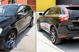 Side Steps Running Boards suitable for Volvo XC60 2008-2014 2 Pcs-image-6314890