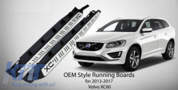 Side Steps Running Boards suitable for Volvo XC60 2014-2017 2 Pcs