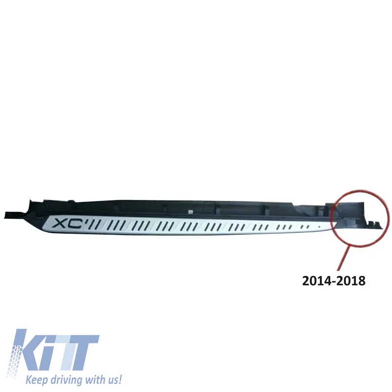 Side Steps Running Boards suitable for Volvo XC60 2014-2017 2 Pcs