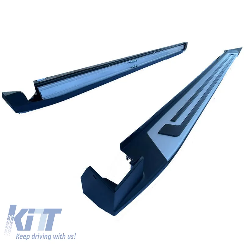 Side Steps Running Boards suitable for VW Tiguan Allspace 2019+ Oem Look 2 pcs