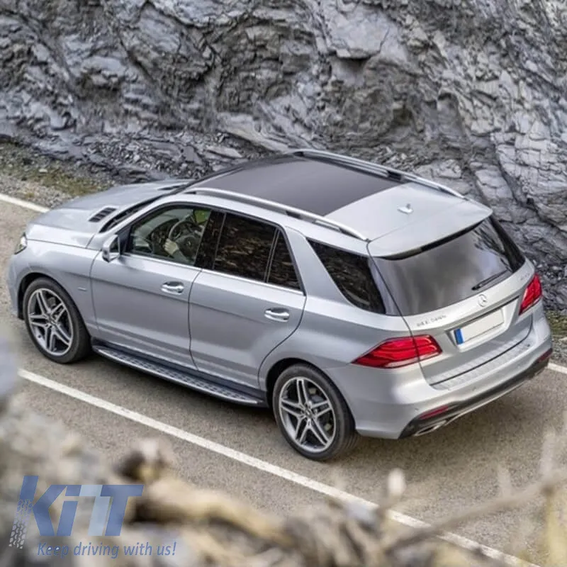 Side Steps Running Boards suitable for Mercedes-Benz ML-Class (W166) 11-19 / GLE-Class (W166) 15-19 2 pcs