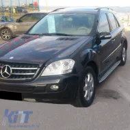 Side Steps Running Boards suitable for Mercedes-Benz ML-Class (W164) 05-11 2 pcs-image-6298745