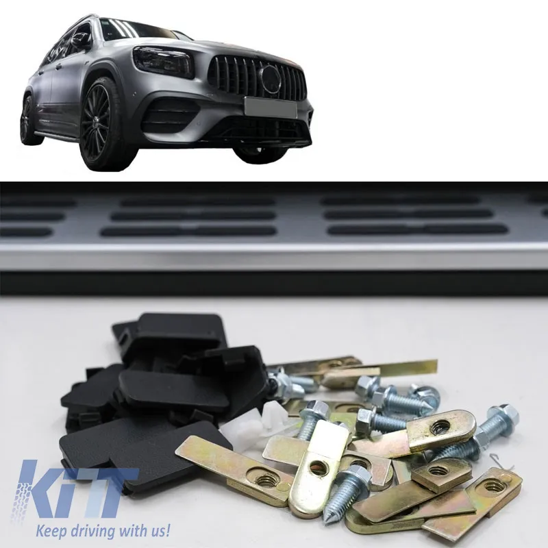 Side Steps Running Boards suitable for Mercedes-Benz GLB-Class (X247) 19+ 2 pcs