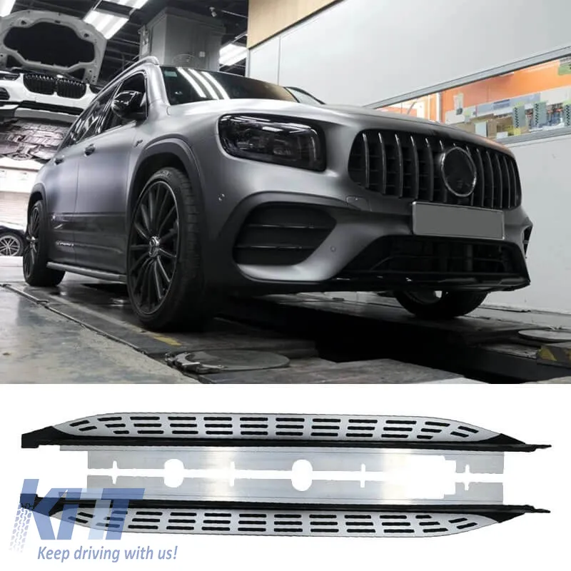 Side Steps Running Boards suitable for Mercedes-Benz GLB-Class (X247) 19+ 2 pcs