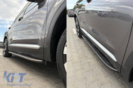 Side steps suitable for Hyundai Santa Fe 2019-2024-image-6212780
