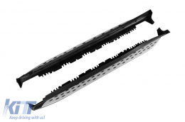 Side steps suitable for Mercedes GL X166 2012-2015/GLS X166 2015-2019-image-6211536