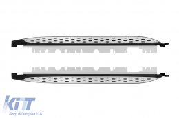 Side steps suitable for Mercedes GLB X247 after 2019 - ABMERS6007045