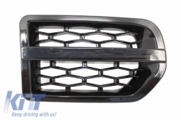Side Vent suitable for Land Range Rover Discovery III L319 (2006-2009) Hawke Autobiography Design Black