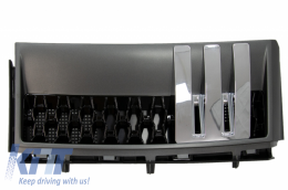 Side Vents Grilles for Range Rover Vogue III L322 (2002-2012) Black Dark Grey Edition New Autobiography Design-image-6048331