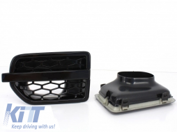 Side Vents  suitable for Land ROVER Range ROVER Discovery IV (2010-up) Black Autobiography Design-image-6022107