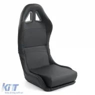 Siège sport baquet pliable en simili cuir noir Tenzo-R-image-6199596