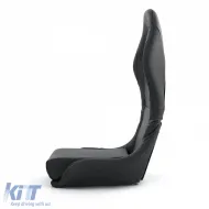 Siège sport baquet pliable en simili cuir noir Tenzo-R-image-6199598