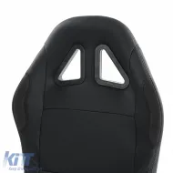 Siège sport baquet pliable en simili cuir noir Tenzo-R-image-6199599