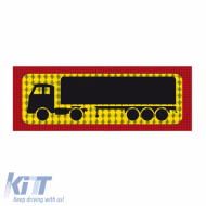 Sign Sheet Truck Seated 47 x 20cm PA405 1 Piece