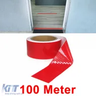 Signalband Markierungsband Absperrband selbstklebend reflektierend rot 100m-image-6191139