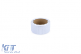 Signalband Markierungsband Absperrband selbstklebend reflektierend weiß 10m-image-6194986