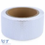 Signalband Markierungsband Absperrband selbstklebend reflektierend weiß 60m-image-6194998