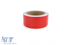 Signalband selbstklebendes reflektierendes rotes Markierungsband 40m-image-6195752