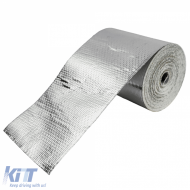 Silberne Wärmeisolierband 450°C, selbstklebender Hitzeschutz, 5 Meter x 50mm-image-6202766