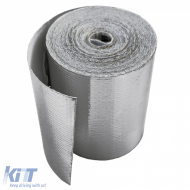Silberne Wärmeisolierband 450°C, selbstklebender Hitzeschutz, 5 Meter x 50mm-image-6202767