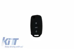 image-13-Silicone Car Key Cover suitable for VW (2009-2013) Black
