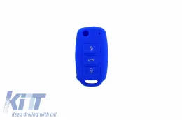 image-11-Silicone Car Key Cover suitable for VW (2009-2013) Blue