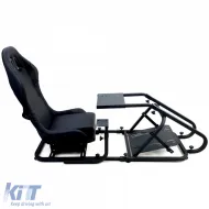 Sim Rig 1 with seat cockpit frame racing simulator for esports PS5 Xbox PC-image-6278716